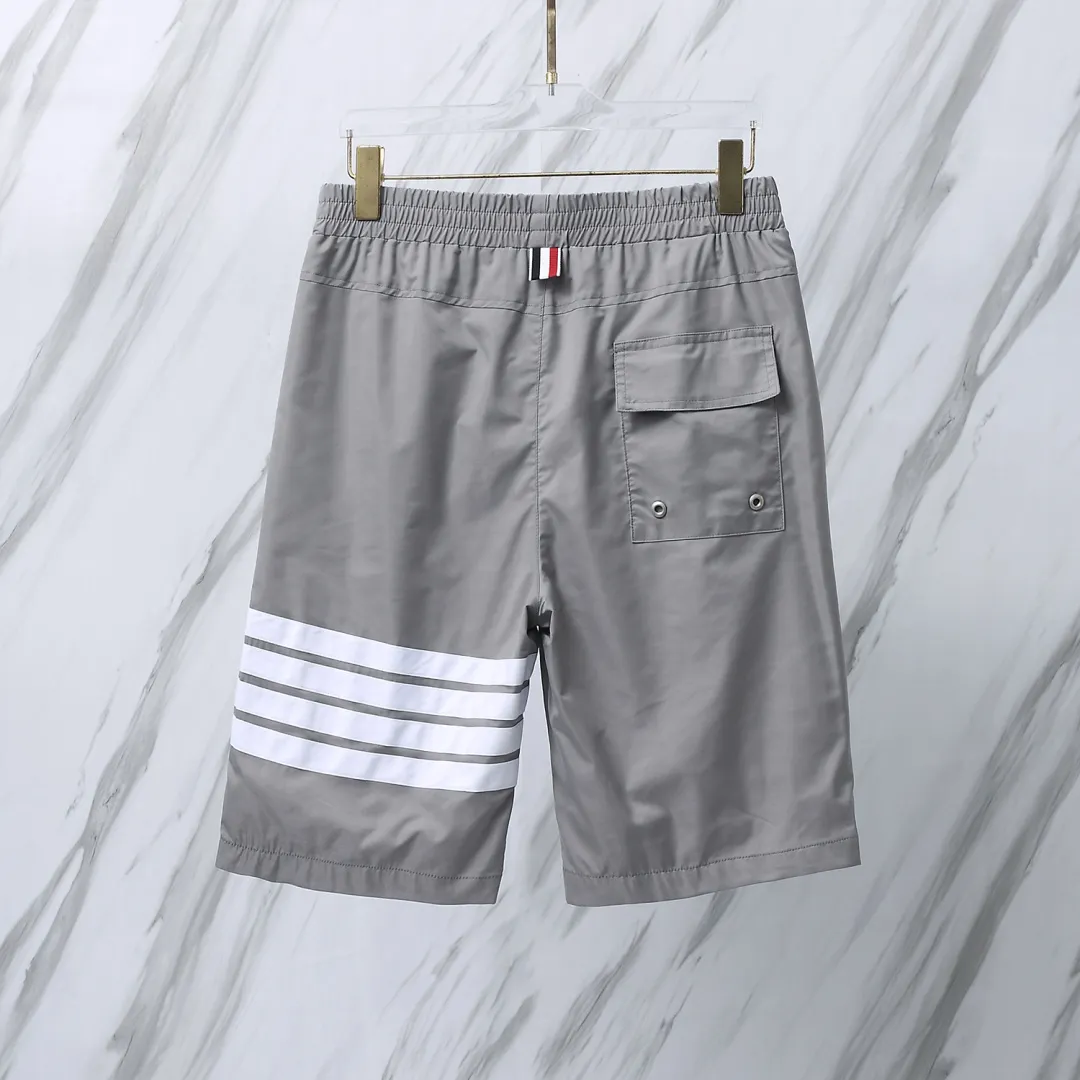 ：F 35（TB ） In Stock THOM BROWNE .TB White 100% White Factory Same Style TB TB ：Gray/Navy Blue Size：1/2/3/4